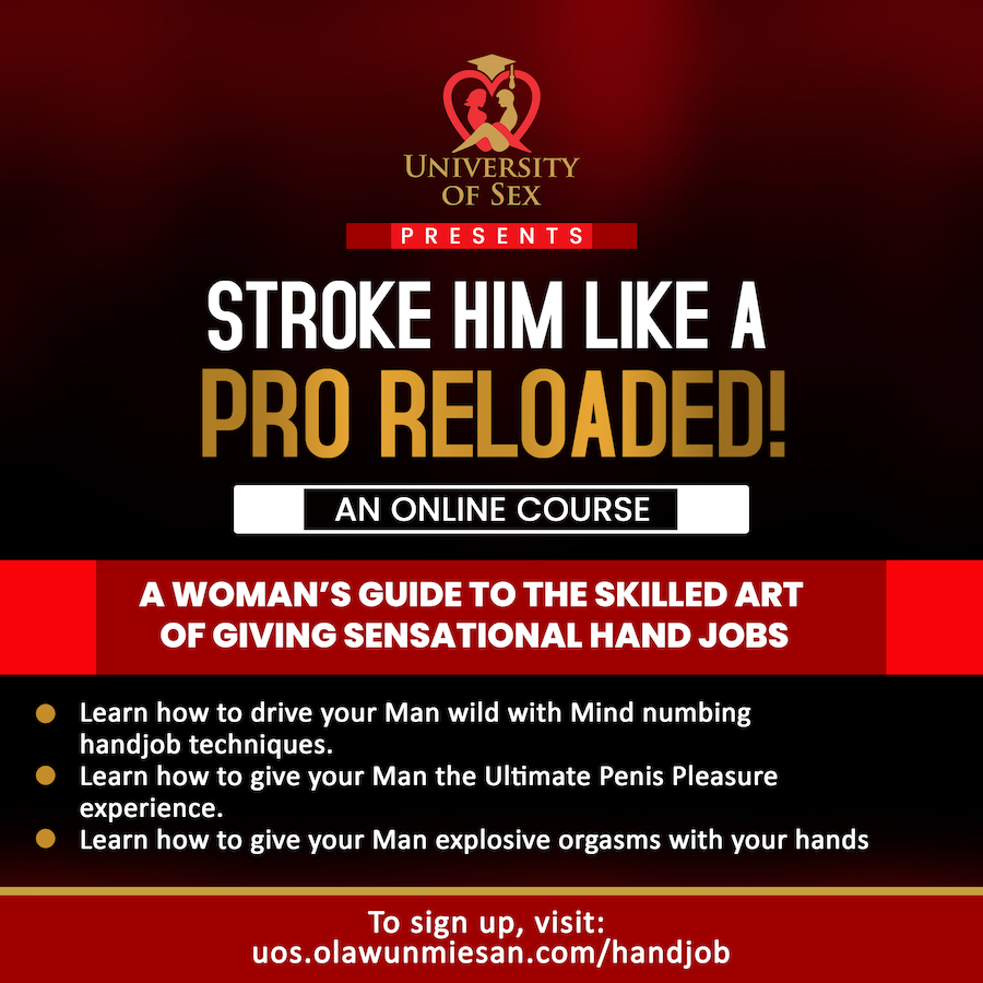 NEW! STROKE HIM LIKE A PRO